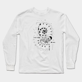 n7: "points in space, lacking time" Long Sleeve T-Shirt